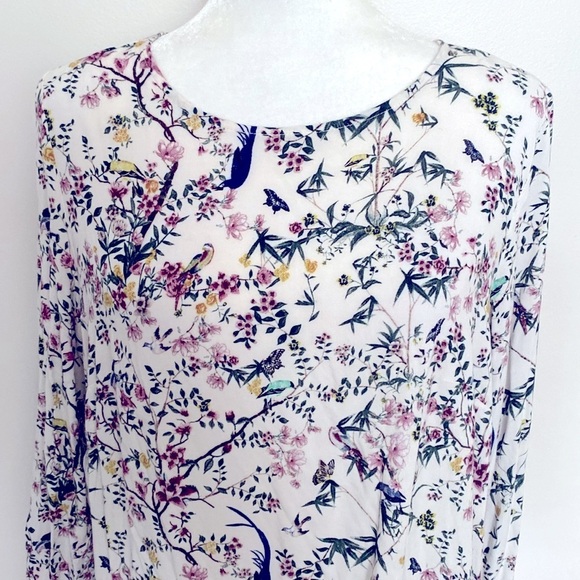 Black and White Sheath Dress with Bishop Sleeves for Wedding Guest - Picture 8 of 14